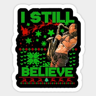 I Still Believe // 80s // Christmas Sticker